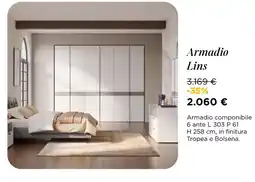 Ricci Casa Armadio Lins offerta
