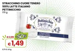 Gala Supermercati Stracchino cuore tenero Pettinicchio offerta