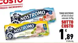 Conad Margherita Tonno Nostromo offerta