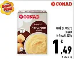 Conad Margherita Pure di patate Conad in fiocchi offerta