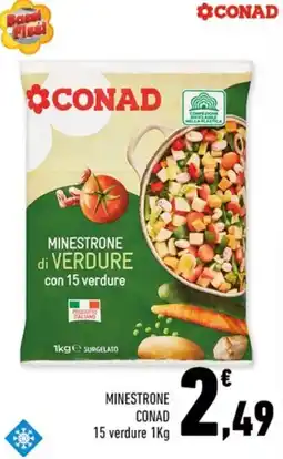 Conad Margherita Minestrone di verdure Conad offerta