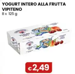 Gala Supermercati Yogurt intero alla frutta Vipiteno offerta