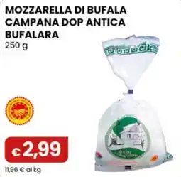 Gala Supermercati Mozzarella di bufala campana dop antica bufalara offerta