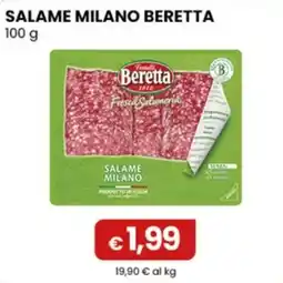 Gala Supermercati Salame Milano Beretta offerta