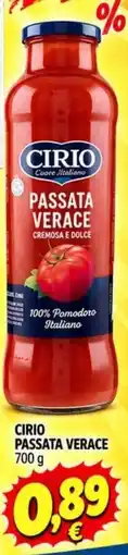 A Casa Mia Passata verace Cirio offerta