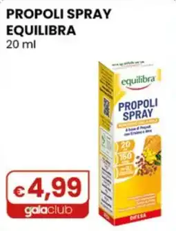 Gala Supermercati Propoli spray Equilibra offerta