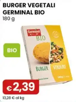 Gala Supermercati Burger vegetali Germinal Bio offerta