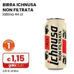 Gala Supermercati Birra Ichnusa non filtrata offerta