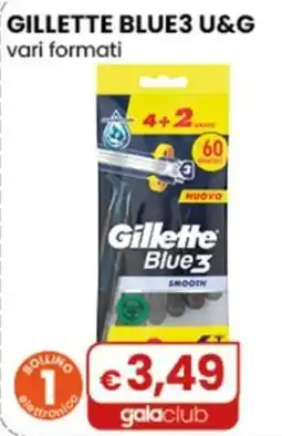 Gala Supermercati Gillette Blue3 offerta