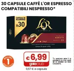 Gala Supermercati Caffè L'Or Espresso offerta