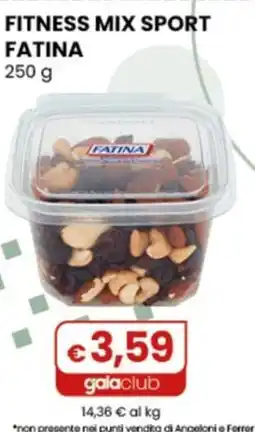 Gala Supermercati Fitness mix sport fatina offerta