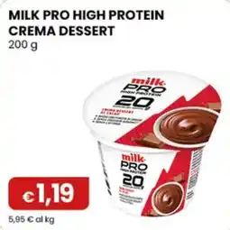 Gala Supermercati Milk Pro high protein crema dessert offerta