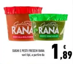Conad Superstore Sughi e pesti freschi Rana offerta