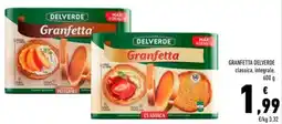 Conad Superstore Granfetta Delverde classica offerta