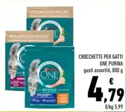 Conad Superstore Crocchette per gatti One Purina offerta
