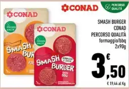 Conad Margherita Smash Burger Conad offerta