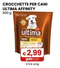 Gala Supermercati Crocchette per cani Ultima Mini Adult offerta