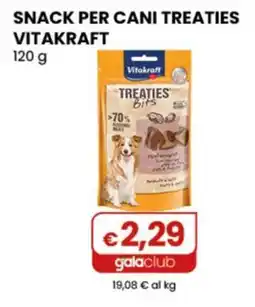Gala Supermercati Snack per cani treaties vitakraft offerta