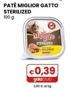 Gala Supermercati Patè Miglior Gatto Sterilized offerta