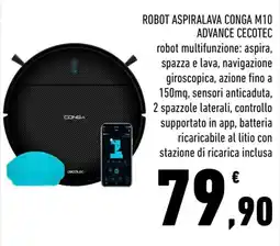 Conad Superstore Robot aspiralava Conga M10 Advance Cecotec offerta