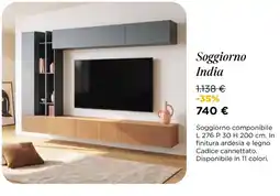 Ricci Casa Soggiorno India offerta