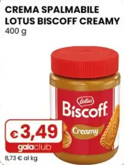 Gala Supermercati Crema spalmabile Lotus Biscoff Creamy offerta