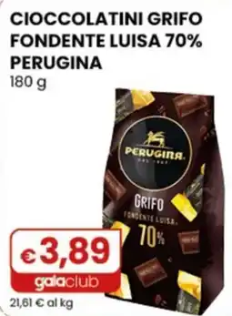Gala Supermercati Cioccolatini Grifo Fondente Luisa 70% Perugina offerta