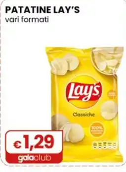 Gala Supermercati Patatine Lay's Classiche offerta