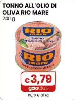 Gala Supermercati Tonno all’olio di oliva Rio mare offerta