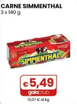 Gala Supermercati Carne Simmenthal offerta