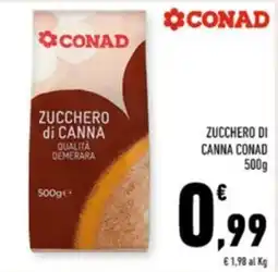 Conad Margherita Zucchero di canna Demerara offerta