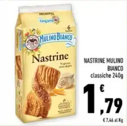 Conad Margherita Nastrine Mulino Bianco classiche offerta