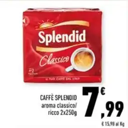 Conad Margherita Caffè Splendid Classico offerta