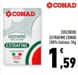 Conad Margherita Zucchero extrafine Conad offerta