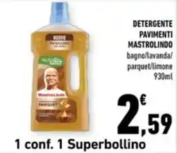 Conad Margherita Detergente pavimenti Mastrolindo offerta