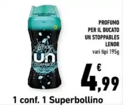 Conad Margherita Profumo per il bucato un stoppables lenor offerta