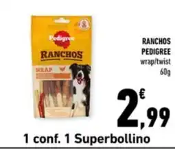 Conad Margherita Ranchos Pedigree offerta