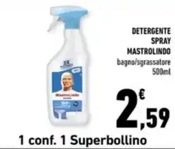 Conad Margherita Detergente spray Mastrolindo offerta