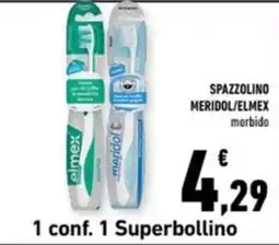 Conad Margherita Spazzolino Meridol/Elmex morbido offerta