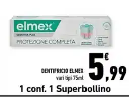 Conad Margherita Dentifricio Elmex offerta