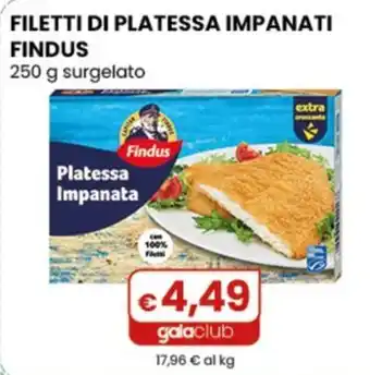 Filetti di platessa impanati Findus
