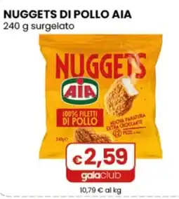 Gala Supermercati Nuggets di pollo AIA offerta