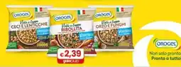 Gala Supermercati Orogel Virtù e Zuppa Ceci e Lenticchie offerta