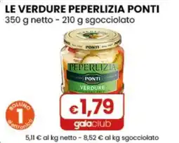 Gala Supermercati Verdure peperlizia Ponti offerta