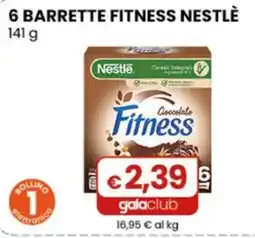 Gala Supermercati Barrette fitness Nestlé offerta