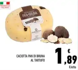 Conad Superstore Caciotta pan di bruna al tartufo offerta