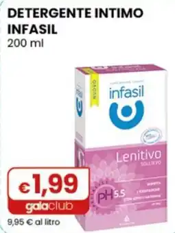 Gala Supermercati Detergente intimo infasil offerta