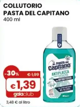 Gala Supermercati Collutorio Pasta del Capitano offerta