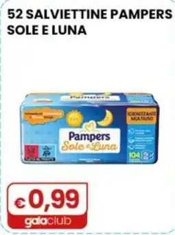 Gala Supermercati Salviettine Pampers Sole e Luna offerta