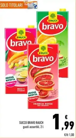 Conad Superstore Succo Bravo Rauch offerta